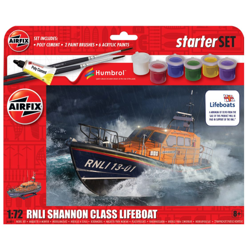 Artstat Airfix Starter Set - RNLI Shannon Class Lifeboat