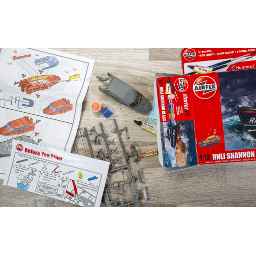 Artstat Airfix Starter Set - RNLI Shannon Class Lifeboat - Image 3