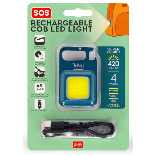 Legami SOS Rechargeable Cob Led Light