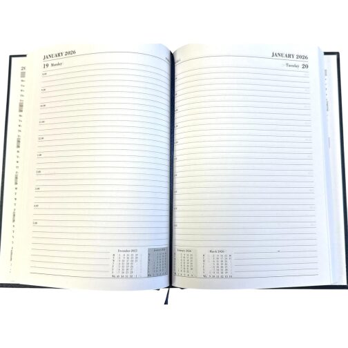 Simply Academic 12-Month Diaries 2025/26 Day Per Page - Image 2