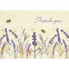 Peter Pauper Press Thank You Note Cards Lavender & Honey