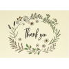 Peter Pauper Press Thank You Note Cards Native Botanicals