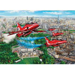Gibsons Jigsaw Reds Over London 1000 Piece Puzzle