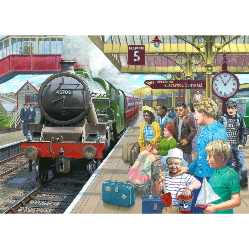 Gibsons Jigsaw Express to Blackpool 1000 Piece Puzzle - Image 2