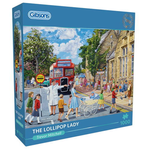 Gibsons Jigsaw The Lollipop Lady 1000 Piece Puzzle