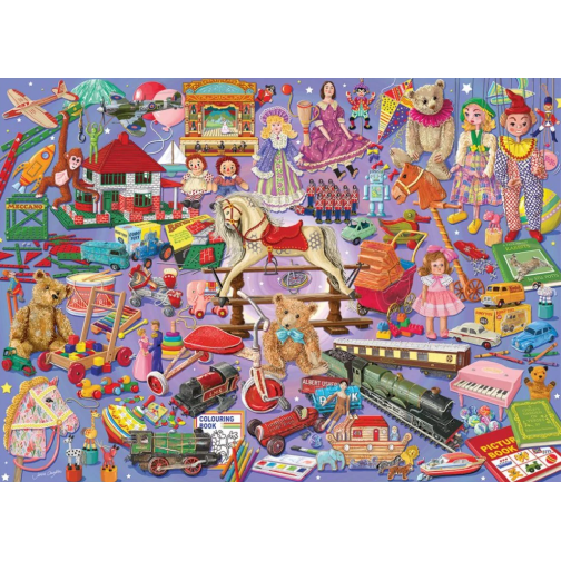 Gibsons Jigsaw Playtime Favourites 1000 Piece Puzzle - Image 2
