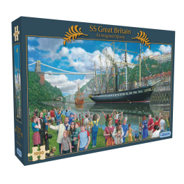 Gibsons Jigsaw SS Great Britain: An Imagined Odyssey 1000 Piece Puzzle