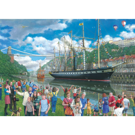 Gibsons Jigsaw SS Great Britain: An Imagined Odyssey 1000 Piece Puzzle