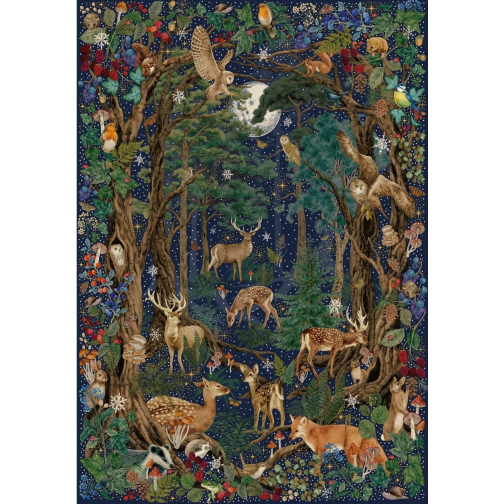 Gibsons Jigsaw The Art File Into the Forest 1000 Piece Puzzle - Image 2