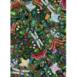 Gibsons Jigsaw The Art File Winged Wonders 1000 Piece Puzzle