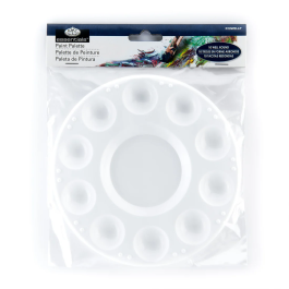 Royal & Langnickel Round Plastic 10-Well Palette