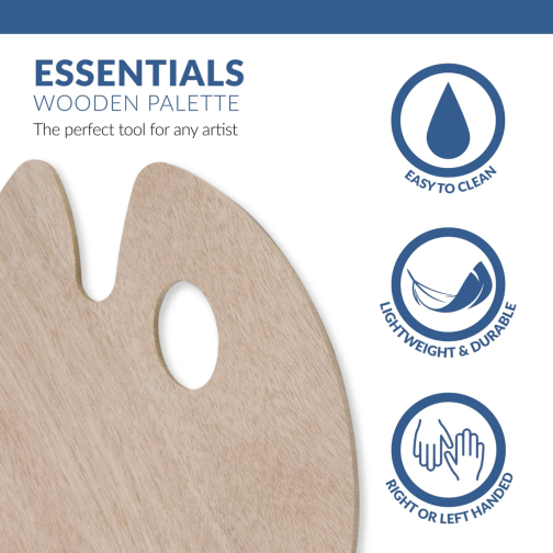 Royal & Langnickel Small Wood Palette - Image 3