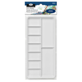 Royal & Langnickel Rectangular 9-Well Paint Palette