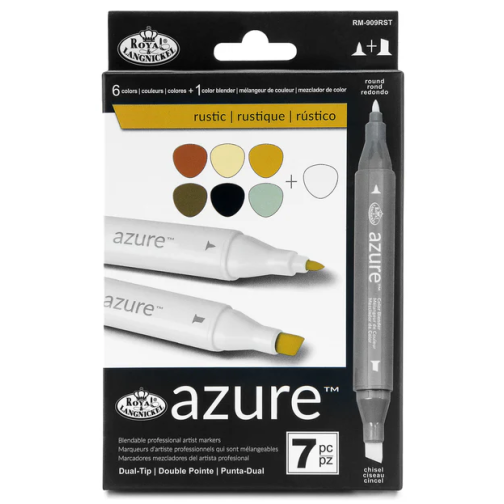 Royal & Langnickel Azure Artist Markers Rustic Colour Set 7pc